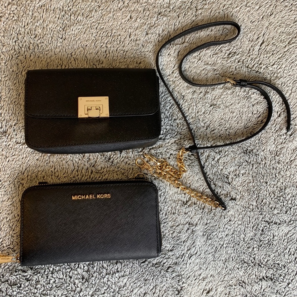 Michael Kors Tina two in 1 wallet and bag